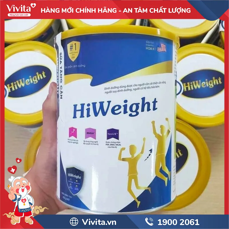 Hướng dẫn cách pha và sử dụng sữa bột HiWeight đúng cách để đạt hiệu quả tốt nhất.