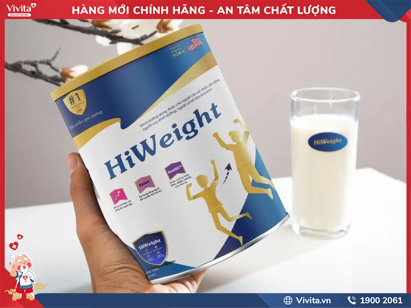 Hình ảnh mô tả đối tượng sử dụng sữa tăng cân HiWeight phù hợp.