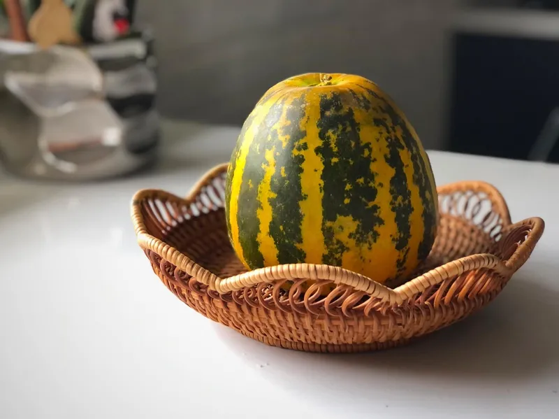 Chọn dưa bở tươi ngon, không vết rạn nứt để đảm bảo an toàn vệ sinh thực phẩm