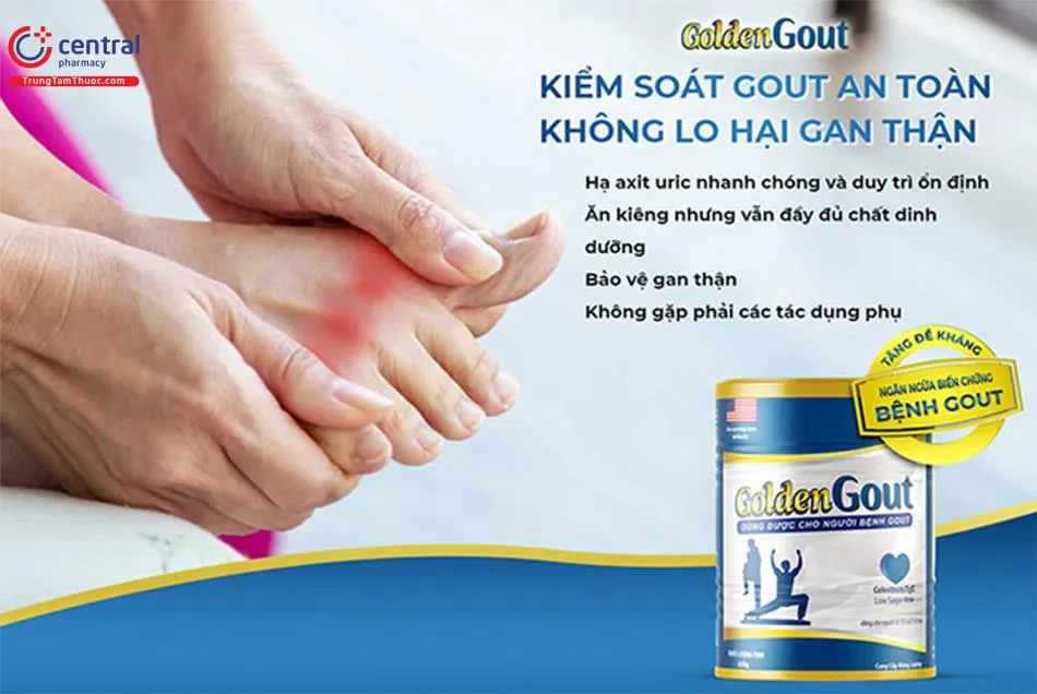 Ly sữa Golden Gout đã pha sẵn thơm ngon
