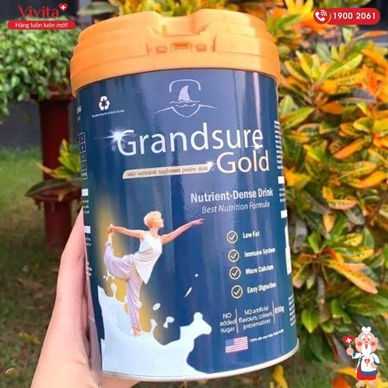 Giá sữa Grandsure Gold chính hãng tại Vivita.vn