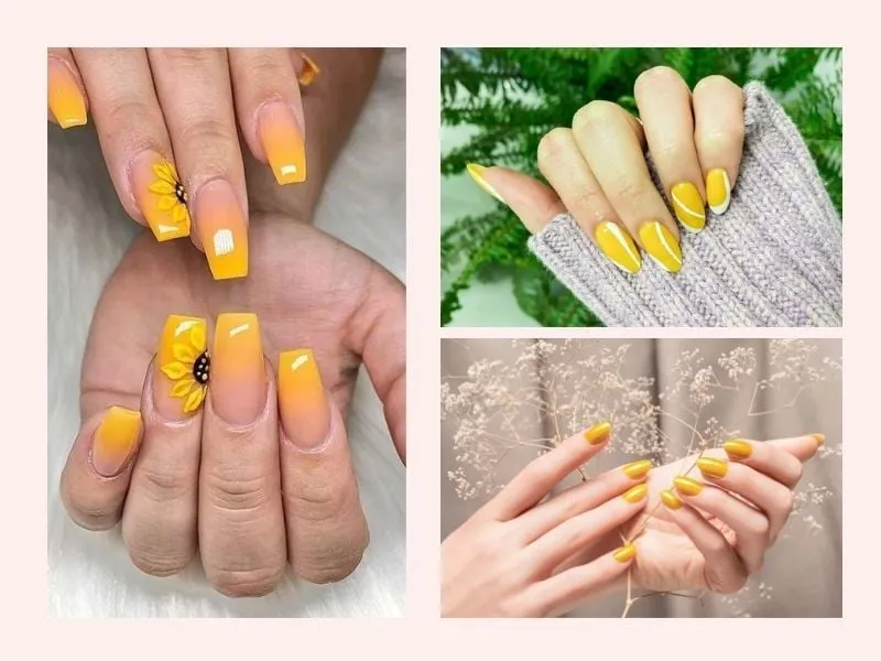 Màu vàng rạng rỡ và tự tin, làm nổi bật làn da ngăm