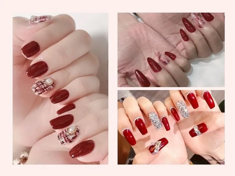 Màu đỏ tươi quyến rũ thu hút ánh nhìn, làm nổi bật da ngăm