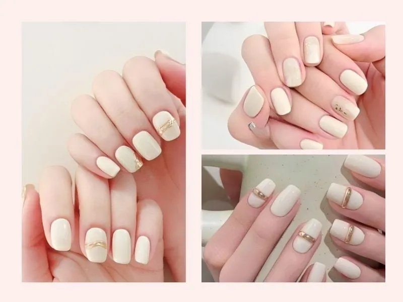 Màu trắng sữa nhẹ nhàng, thanh thoát và sang trọng