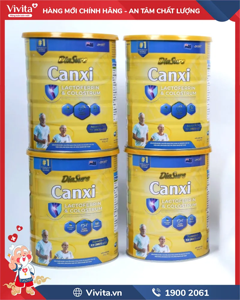 Lời khuyên khi dùng sữa DiaSure Canxi và tầm quan trọng của sản phẩm chính hãng