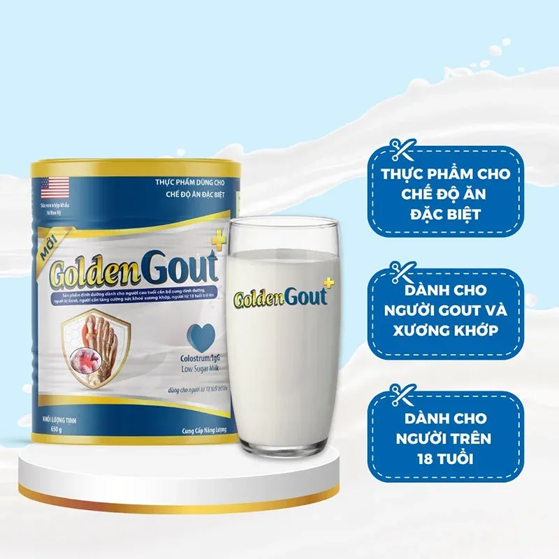 Giúp bảo vệ sức khỏe, tăng cường sức đề kháng cho bệnh nhân gout