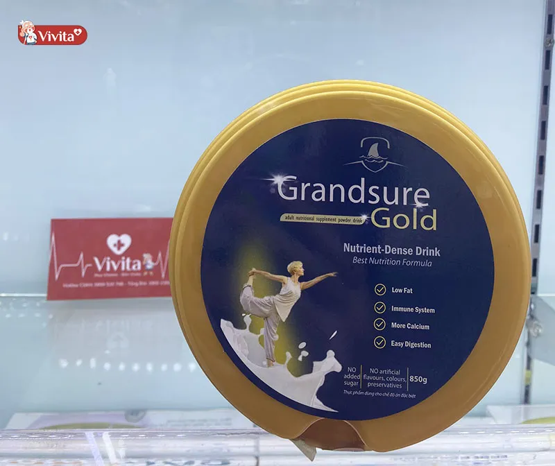 Sữa non xương khớp Grandsure Gold hỗ trợ toàn diện