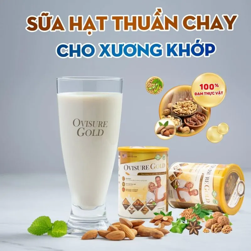 Đối tượng sử dụng sữa hạt thuần chay Ovisure Gold