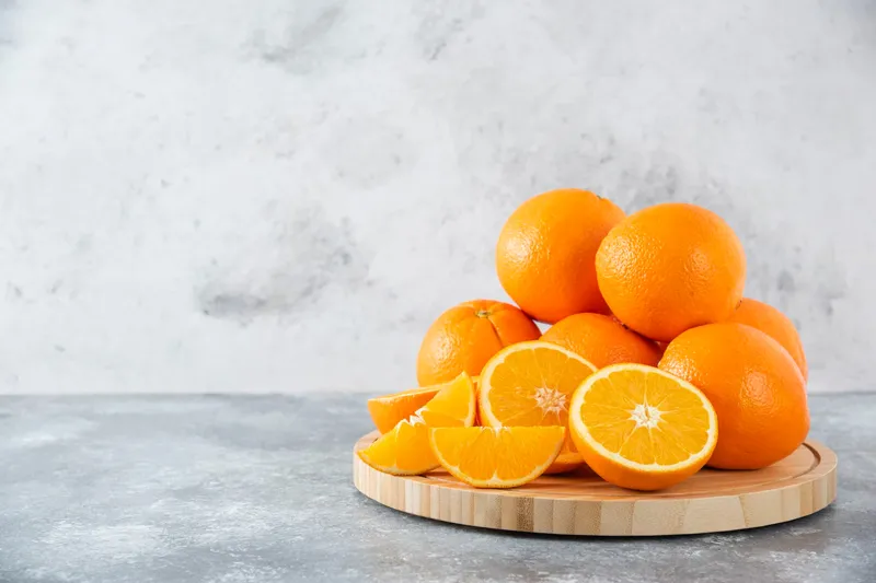 Chọn những quả cam chín mọng, tươi ngon để vắt nước đạt hiệu quả tối ưu