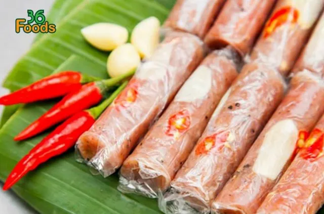 Các loại nem chua với lượng calo khác nhau tùy theo cách chế biến