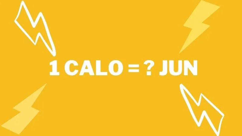 Jun là một đơn vị đo năng lượng khác
