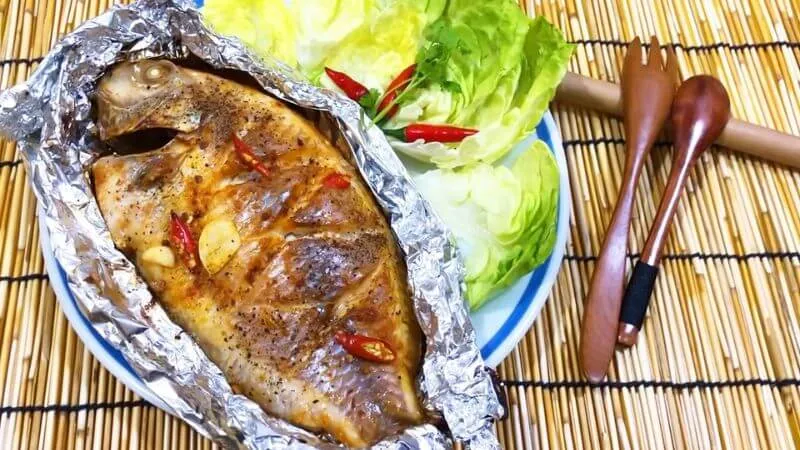 Cá diêu hồng nướng thơm ngon hấp dẫn
