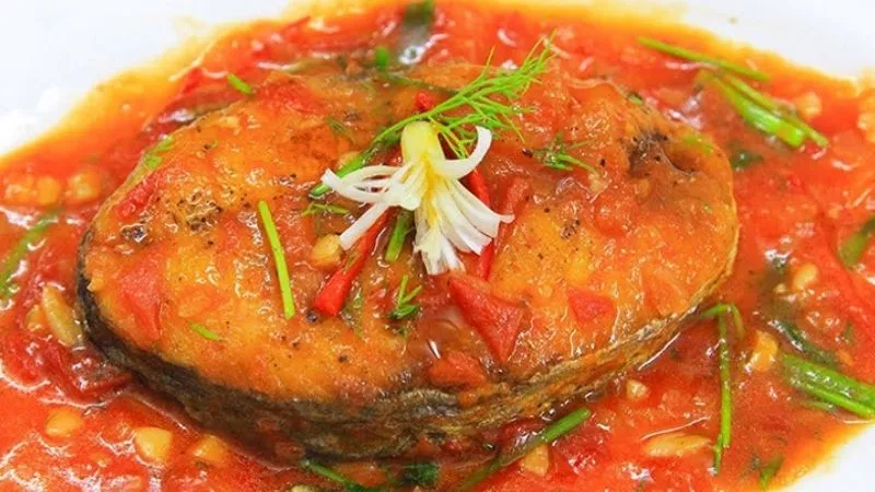 Cá thu sốt cà chua
