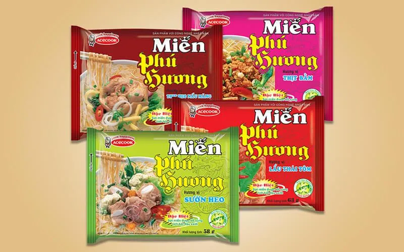 Miến Phú Hương phù hợp cho chế độ ăn kiêng, không gây tăng cân