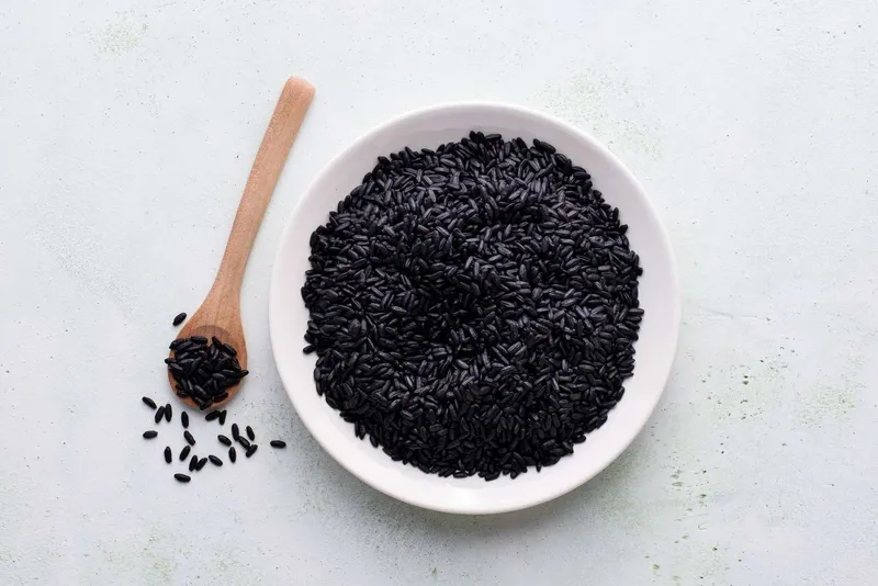 Gạo lứt đen giàu chất chống oxy hoá