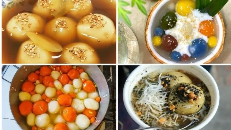 Hạn chế các loại chè có nhiều bột năng, bột sắn để tránh đầy bụng khó tiêu