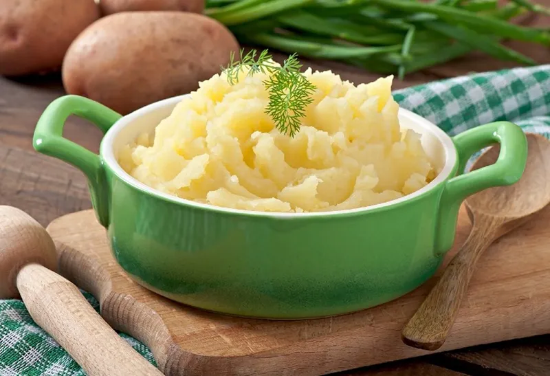 Khoai tây nghiền mịn màng, hấp dẫn