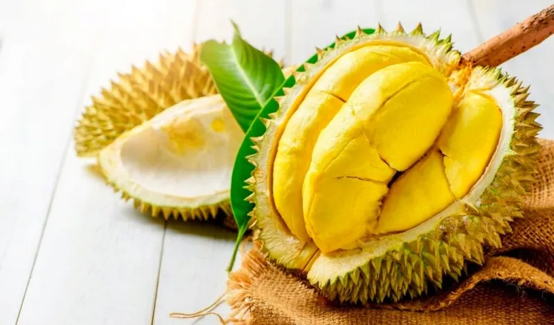 Một múi sầu riêng lớn chứa lượng calo đáng kể, người ăn kiêng cần lưu ý