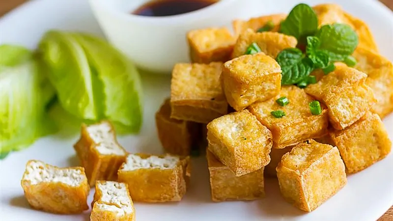 Đậu hũ chiên chứa đến 247 calo