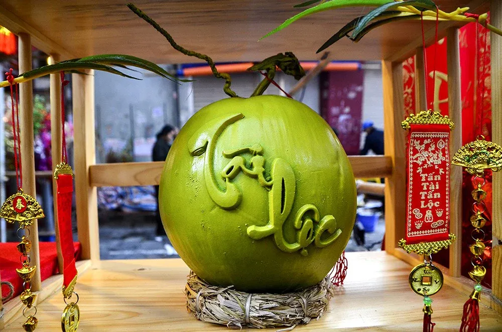 Chưng dừa vào dịp Tết cầu mong sự vừa đủ, không túng thiếu và viên mãn