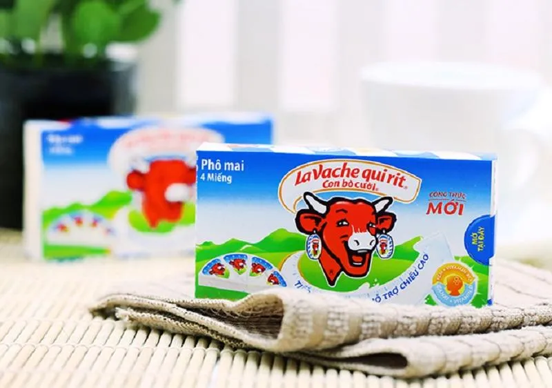 Phô mai Con Bò Cười ngon miệng và bổ dưỡng