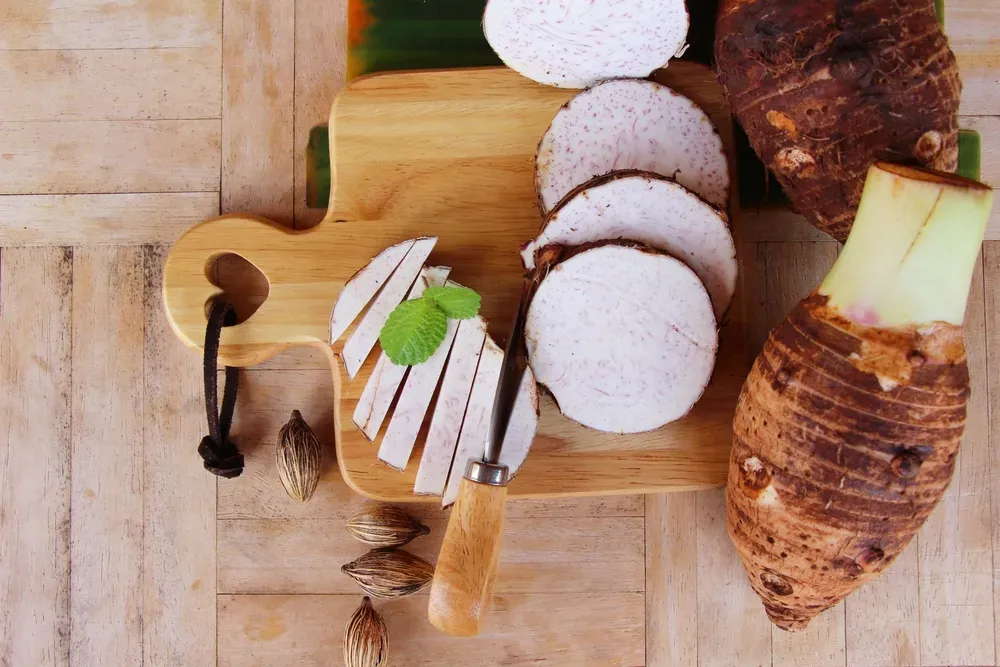 Mẹo ăn khoai môn an toàn cho bà bầu