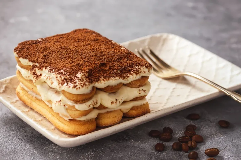 Tiramisu là loại bánh ngọt cực kỳ nổi tiếng tại nước Ý