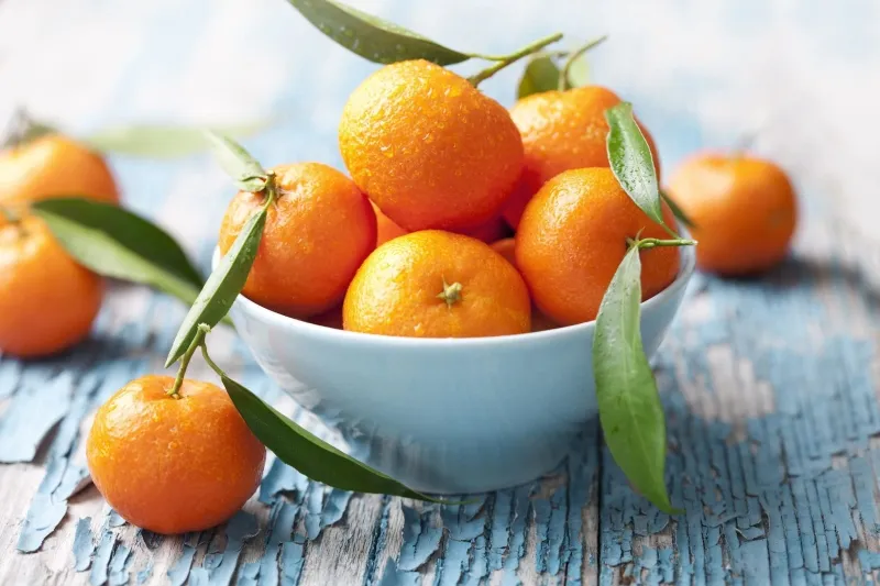 Quýt giàu chất xơ giúp tạo cảm giác no lâu, hỗ trợ kiểm soát cân nặng hiệu quả