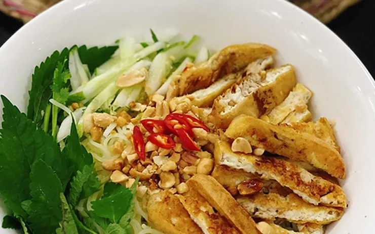 Các nguyên liệu tươi ngon để làm bún nước tương chay