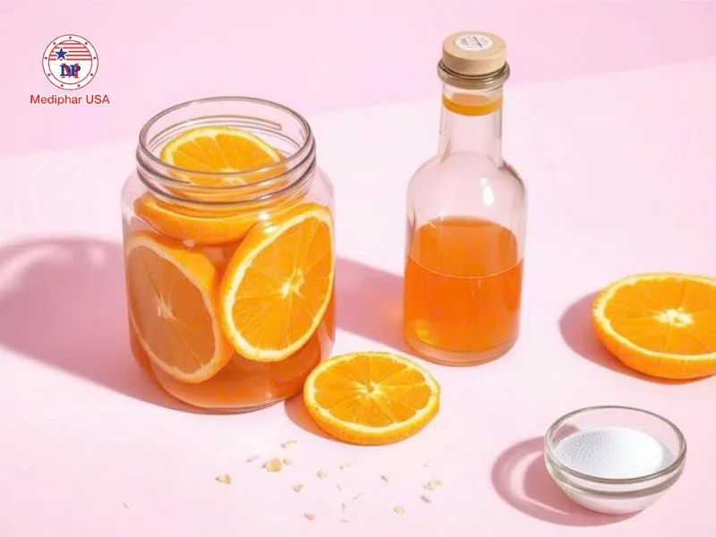 Nước enzyme cam giúp tăng cường hệ miễn dịch