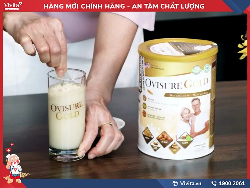 cách sử dụng sữa ovisure gold