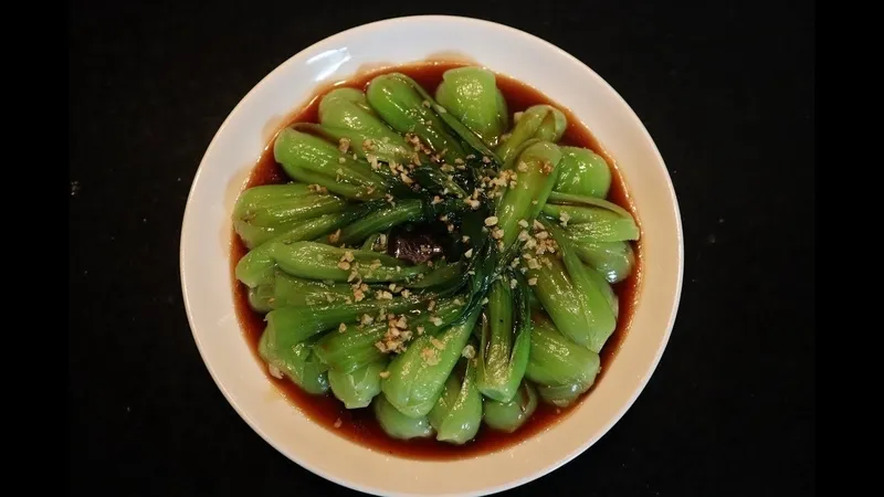 Cải thìa xào dầu hào - món ăn đơn giản nhưng đầy đủ dinh dưỡng