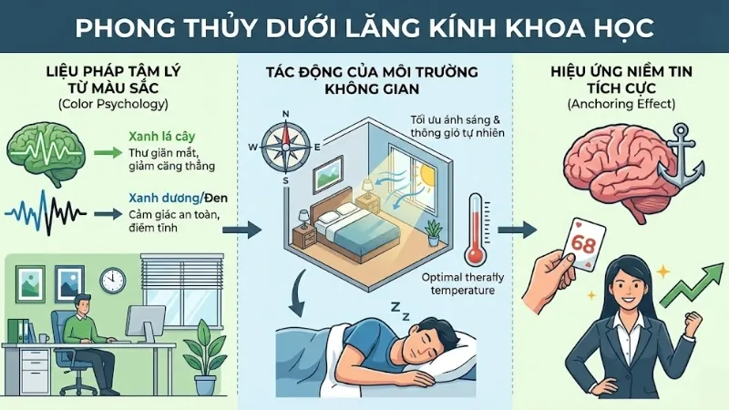 Phong thủy dưới lăng kính khoa học