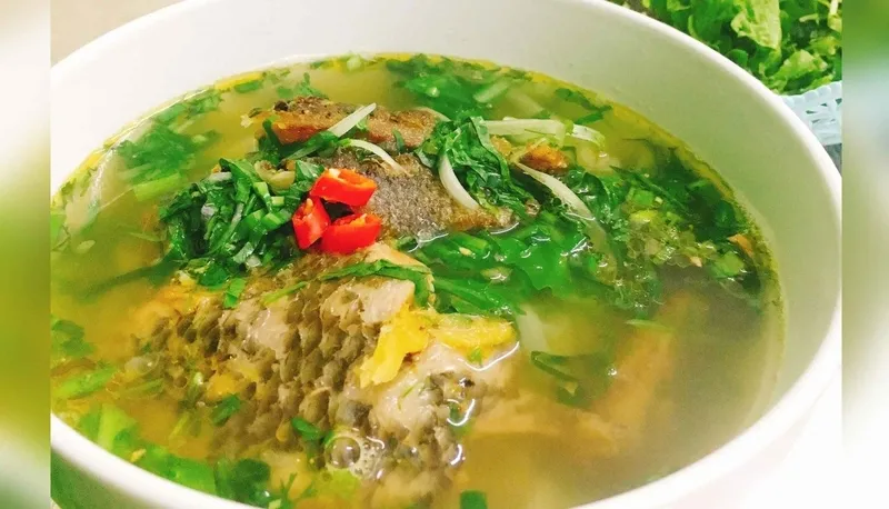 Lá xương sông có thể dùng để nấu canh cá rất ngon