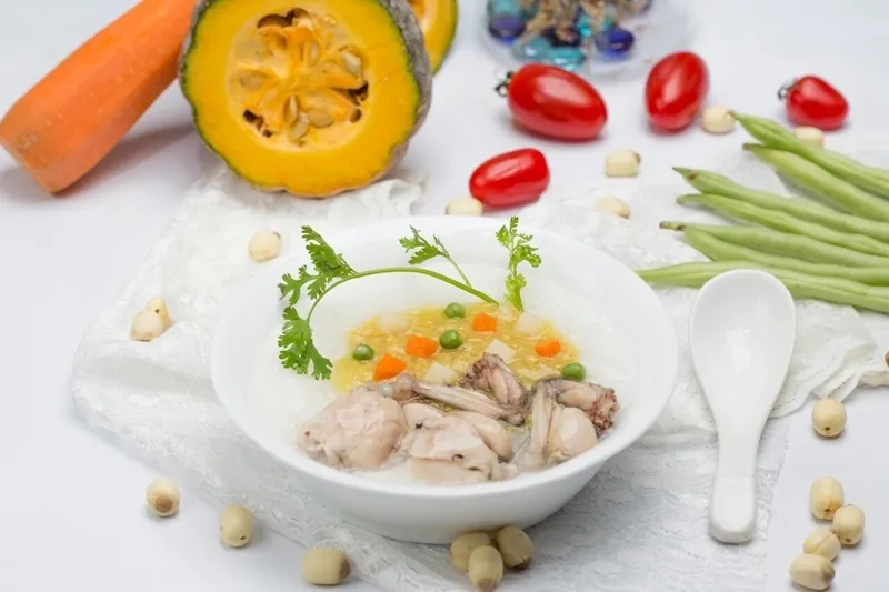 Cháo ếch là lựa chọn tốt cho chế độ ăn lành mạnh nếu được nấu với ít dầu mỡ và nhiều rau xanh