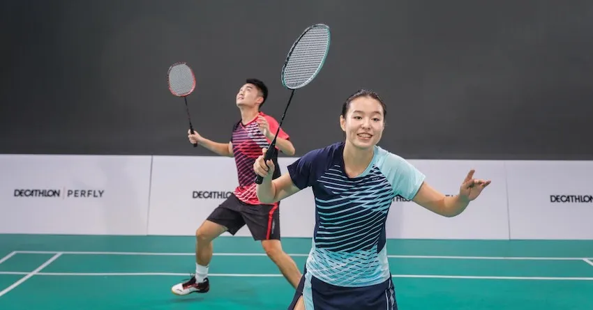 Cơ thể hoạt động hiệu quả trong vùng đốt mỡ khi chơi cầu lông