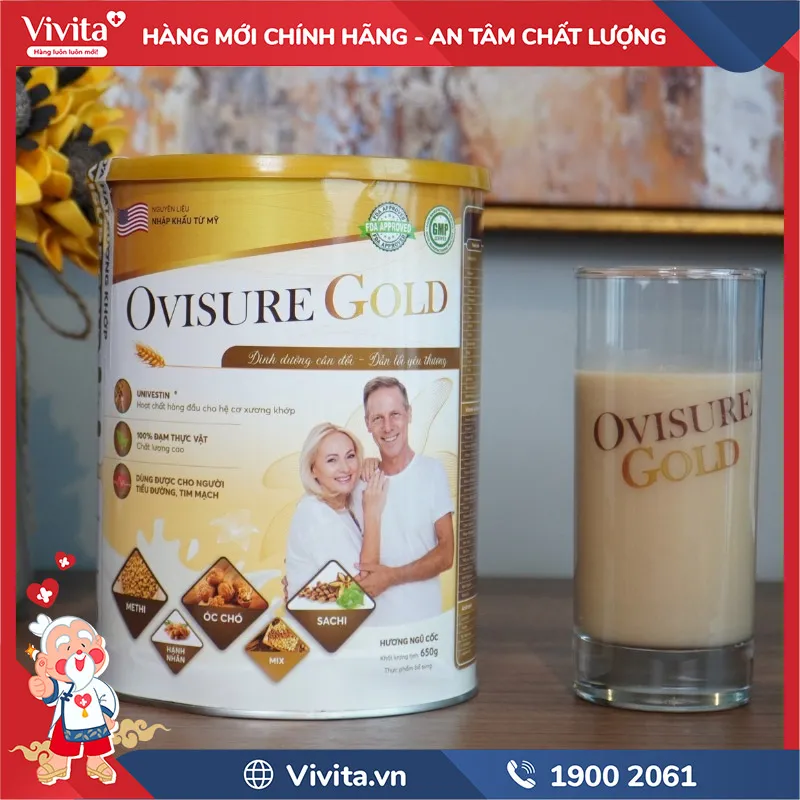 công dụng sữa ovisure gold
