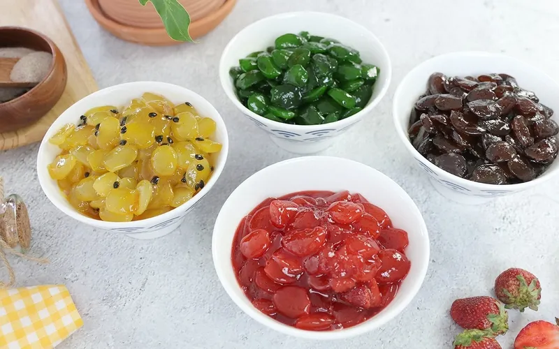 Món sữa chua hạt đác thanh mát, bổ dưỡng