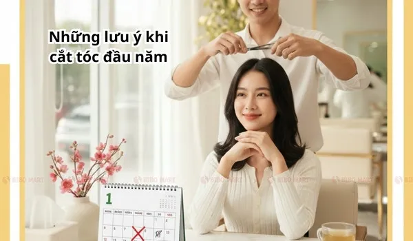 Lưu ý khi cắt tóc đầu năm để an tâm