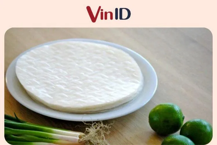 Thành phần chính của bánh tráng là bột gạo