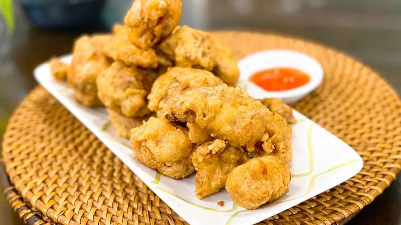 Bột chiên giòn có hàm lượng calo cao vì có tinh bột lẫn chất béo