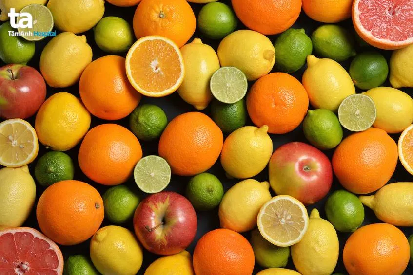 Trái cây giàu vitamin C rất tốt cho người hen suyễn