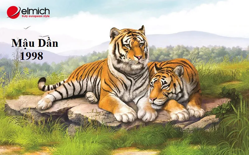 Người sinh năm 1998 thuộc mệnh Thổ, cầm tinh con Hổ