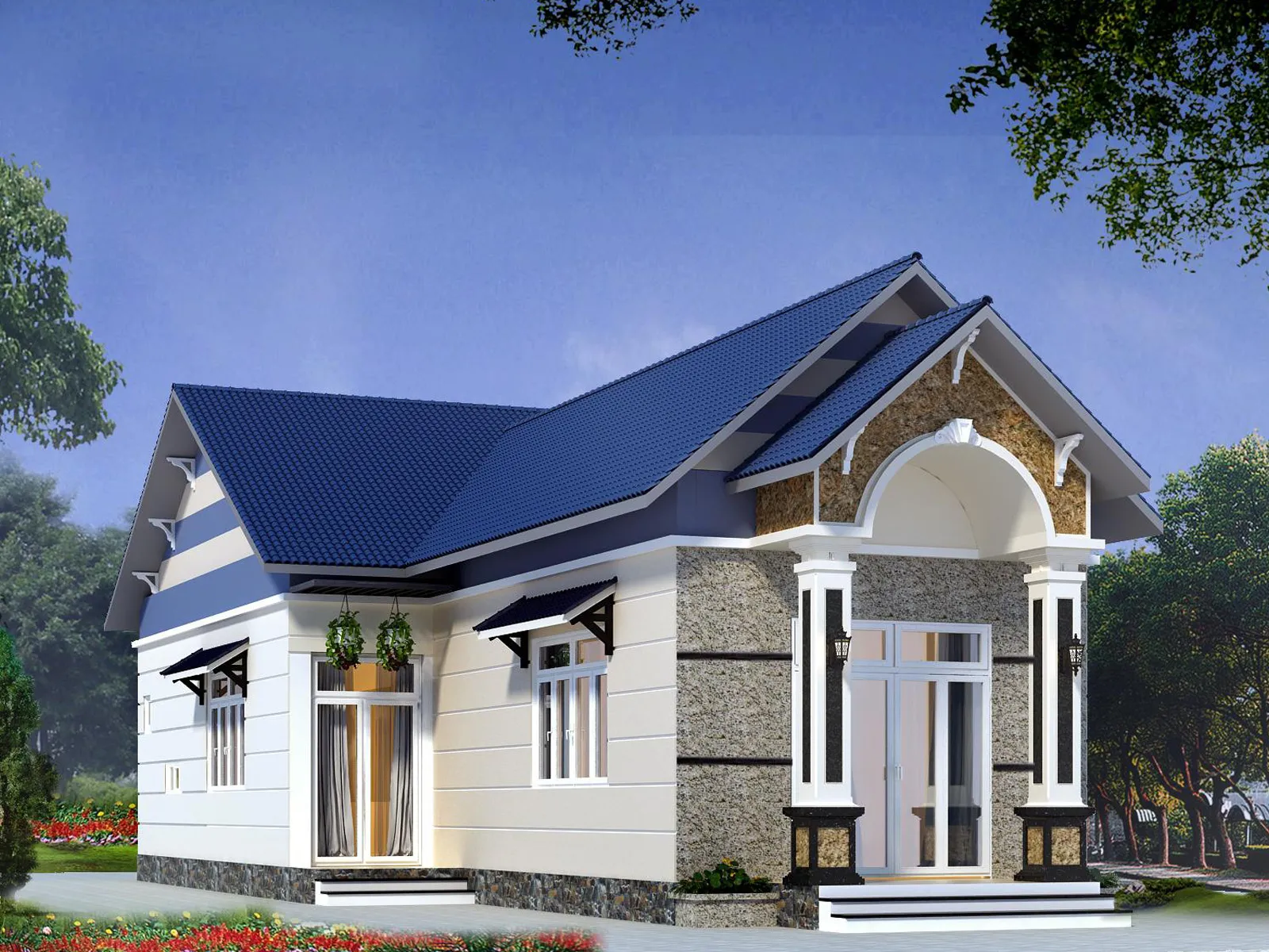 Cửa chính - gương mặt đại diện cho hướng nhà tuổi Mậu Thìn 1988