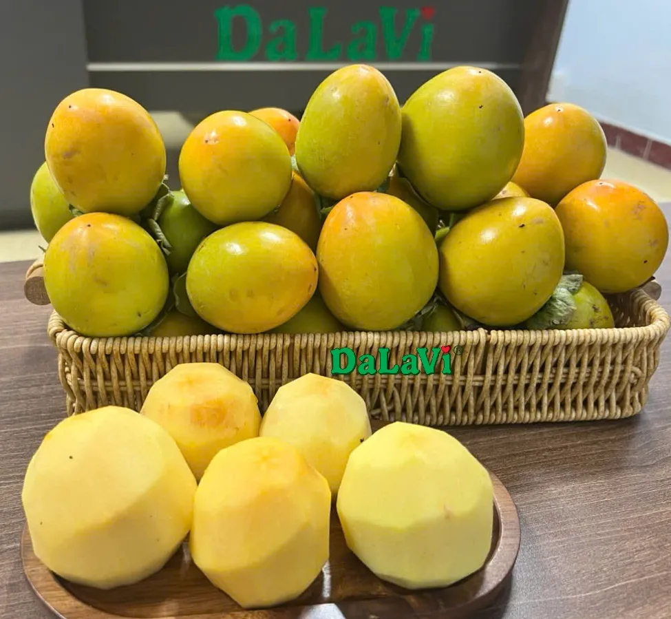 Hồng giòn Đà Lạt DaLaVi cắt miếng, sẵn sàng thưởng thức