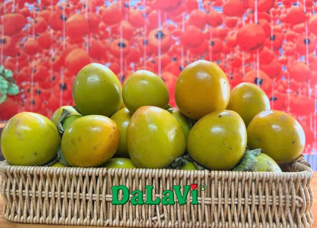 Hồng giòn Đà Lạt chứa hàm lượng dinh dưỡng cao