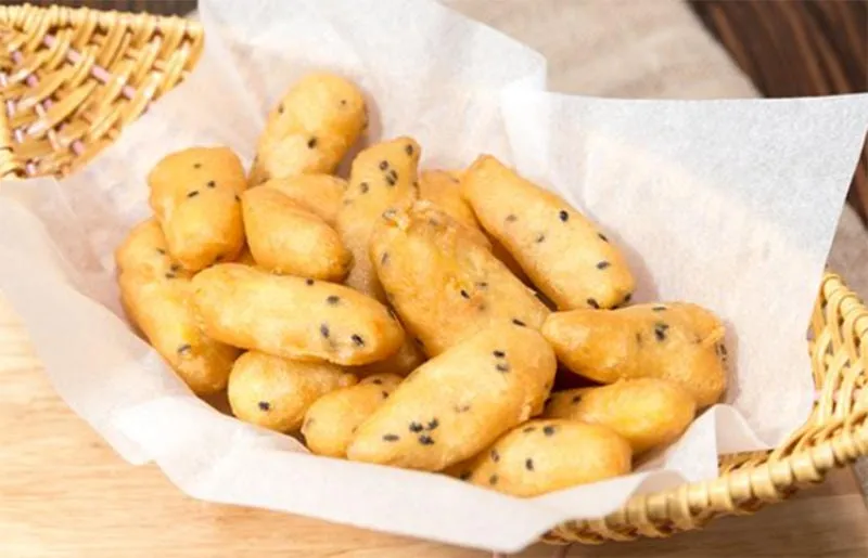Khoai lang kén thơm ngon, hấp dẫn