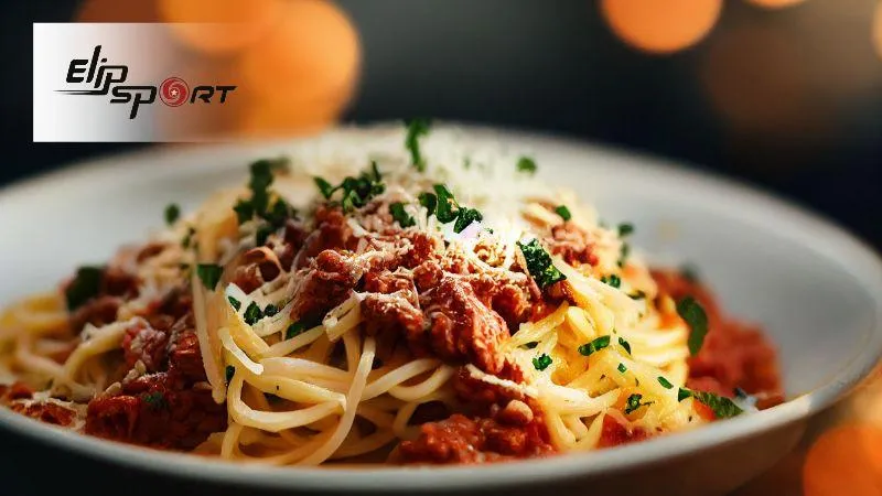 Một đĩa mì Ý sốt cà chua thịt bằm có thể chứa khoảng 451 kcal