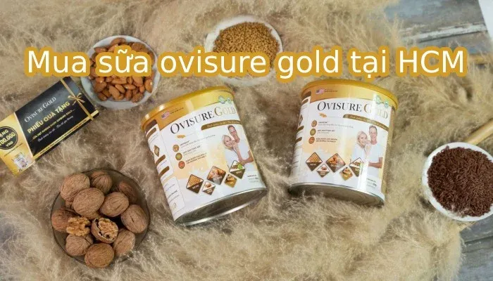 Mua sữa Ovisure Gold chính hãng tại HCM