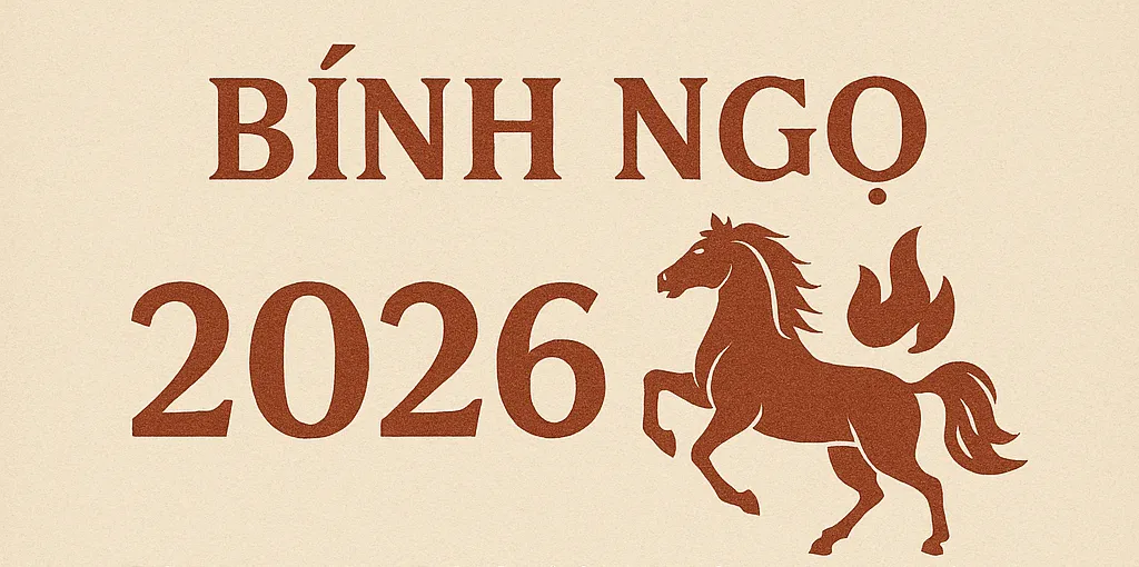 Năm Bính Ngọ 2026 là năm con ngựa, biểu tượng của sức mạnh và tự do